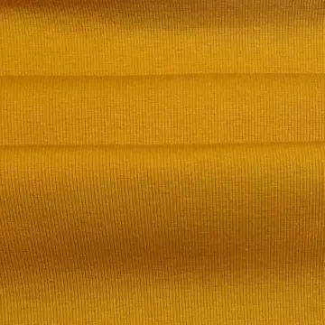 Cotton Polyester Dyed Plain Jersey Knit Rib Fabrics