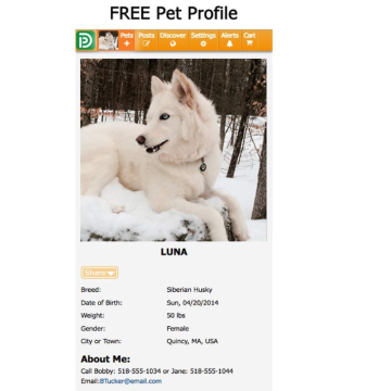 Geavanceerde QR-code PET ID-tag