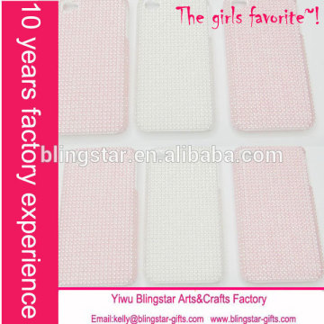 white diamonds phone back cover case for iphone 5