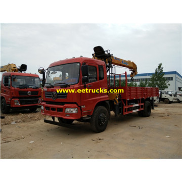 DFAC 180HP 8ton Crane Trucks