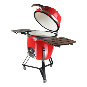22 Inches KIMSTONE Japanese Kamado Ceramic Charcoal BBQ Grill