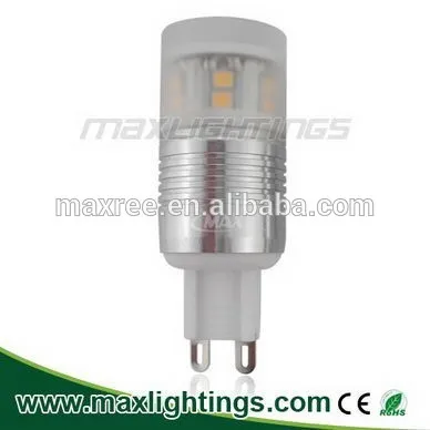 Hot sale 16pcs 2835SMD 3W 220-250lm 360 degree led G9 bulb light lamp , 20w halogen replacement bulb
