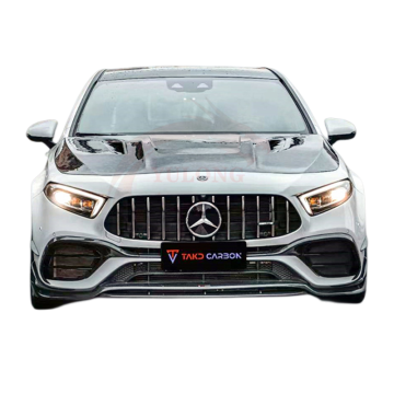 Mercedes-Benz CLA45 AMG W177 2020-22 Niestandardowy styl suchego włókna węglowego Aerodynamiczne zestaw