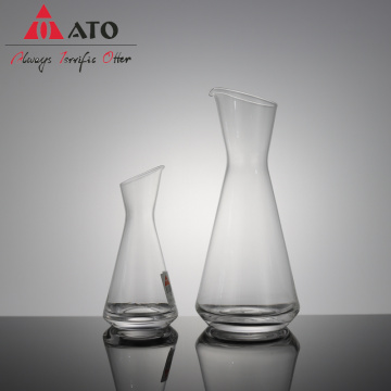 750ml water drinking bottle glass water carafe