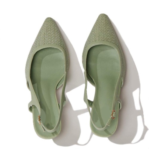 Elegant Pointed Toe High Heel Mules for Women