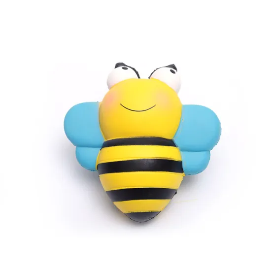 OEM Custom PU Bee Stress Ball Rubber Foam Stress Ball