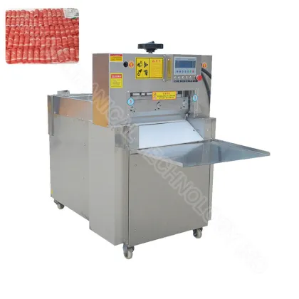 Chicken and Meat Slicing Machine for Jerky, Hot Pot, and Frozen Foods
