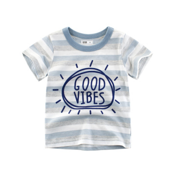 T-shirt à manches courtes pour enfants avec lettre