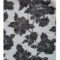 Floral de poliéster de punto para tela de tapicería del sofá jacquard