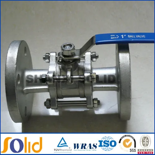 3 piece flange ball valve(3pcs ball valve,flanged ball valve,ball valve)