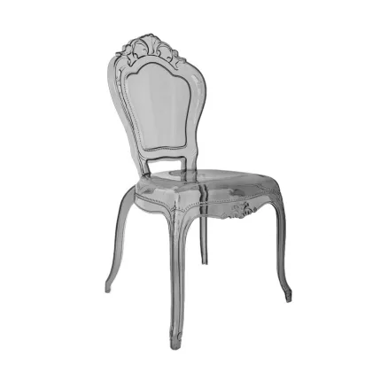 Wholesale Luxury PC Resin Princess Bella Chair for Events and Hotels