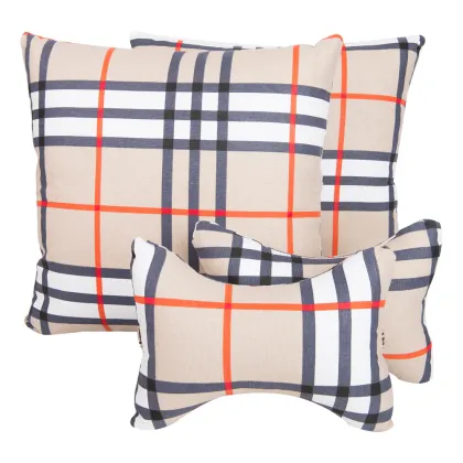 Customized Logo Car Pillow: Headrest, Backrest, Waist Support & Cervical Protection