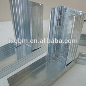 stud and track Steel frame Keel/ Steel C Channel Profile/Good Construction Material for ceiling and drywall