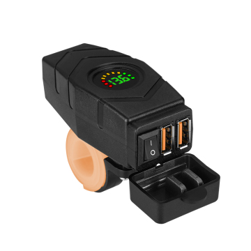 Wholesale Waterproof Dual QC3.0 Moto Accessories 36W Dual Port USB Charger