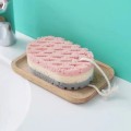 Esponja de matorral de baño de venta caliente con bonito diseño