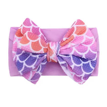 Cute Soft Bow Headband Baby Turban Accessories