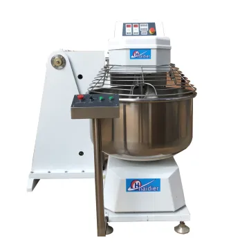 French Baking Equipment 200kg Spiral Self-Tipping Dough Mixer Prices