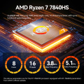 AMD Ryzen 7 7840HS Gaming PC
