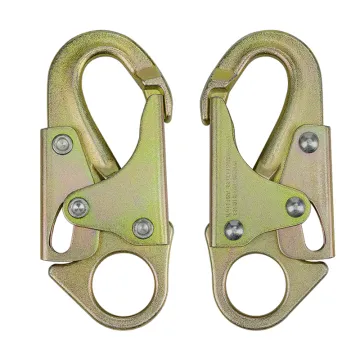Wholesale High-Strength 23KN Factory-Forged Hook Snap Hook and Safety Equipment for Fall Protection, Harnesses, and Belts