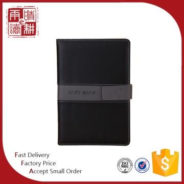 2015 leather personalised notebook