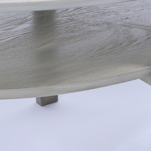 Oval Wood Coffee Table