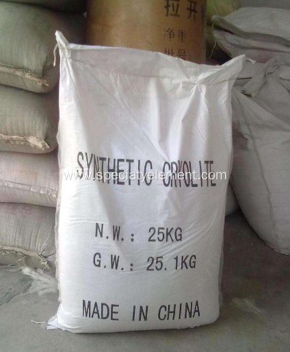 Cryolite For Ferroalloy / Rimming Steel Fusing Agent