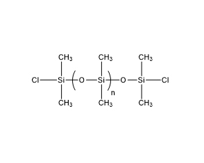 Polydimethylsiloxane, chlorine terminated