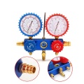 CT-536Alb Aluminium Manifold Gauge Set HVAC Sistem Pendinginan Auto AC pengisian R134A R502 R410A R404 Manifold