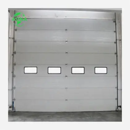 Fireproof Industrial Overhead Sectional Door for Warehouse Lifting