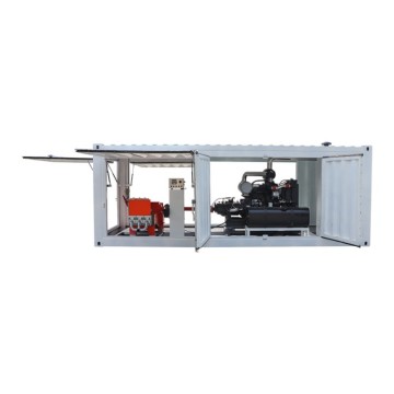 Horizontale diesel aangedreven hogedruk triplex pomp cement injectie velmortelpomp