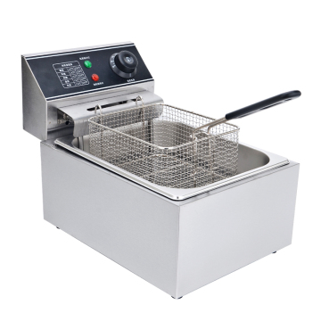 cheap small electric fryers 6L for kitchen equipment whole saler