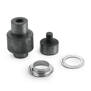 Handmade Metal Eyelet Button Machine Mold Stainless Steel Fabric Cover