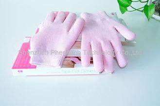Anti - Aging Natural Pink Moisturizing Gel Gloves ,  Person