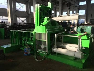 Aluminum Steel Iron Shavings Metal Baler for Recycling