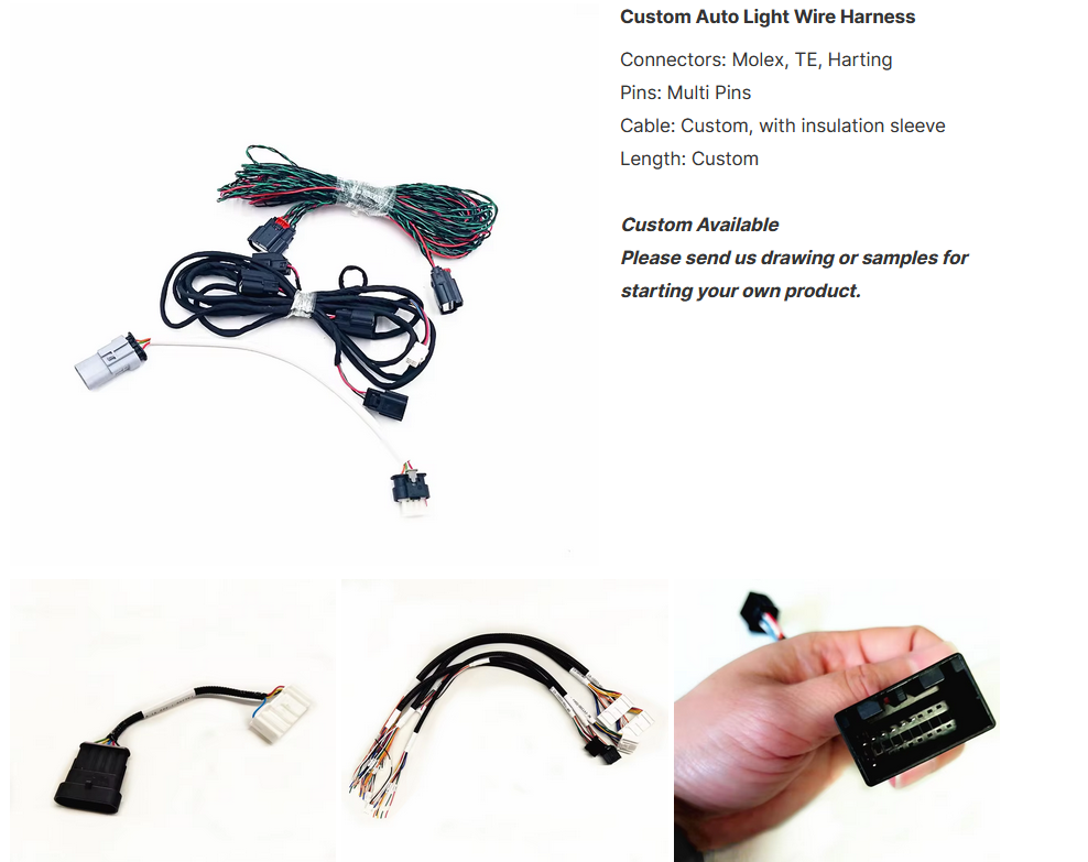 18AWG 12CM Auto Wiring Harness