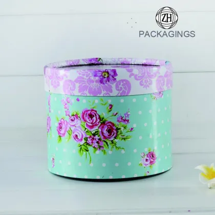 Cosmetic package round boxes cosmetic tube