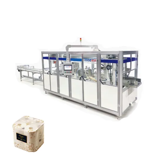 ZD J25AL Fully Automatic Toilet Paper Packing Machine - 48 Rolls Bundle