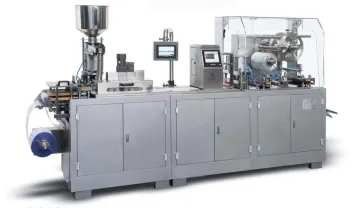 Flat Plastic Pharmaceutical Machinery / Blister Packaging Machine For Capsules / Pills Dpp250g