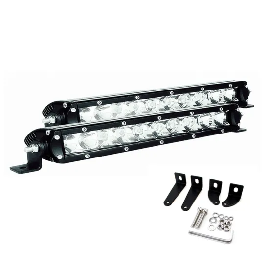 4X4 OffRoad 50W Single Row 10V-30V Slim 12Inch CREEs LED Light Bar For Truck