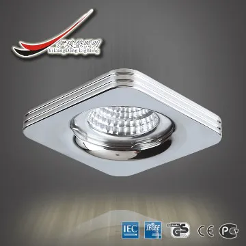Fixed downlight aluminium housing gu10 mr16 lamp