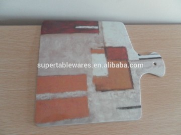 100% melamine breakfast board 30.5*25.5*0.35cm Chopping board