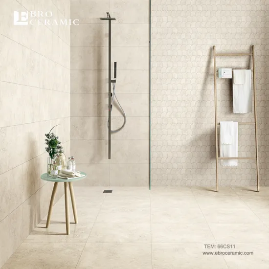 Foshan China Beige Terrazzo Look Ceramic Floor Tiles 60x60