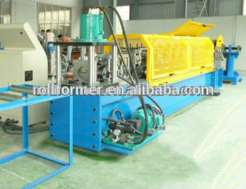 CS water gutter roll forming machine/rain gutter machine/down pipe forming machine