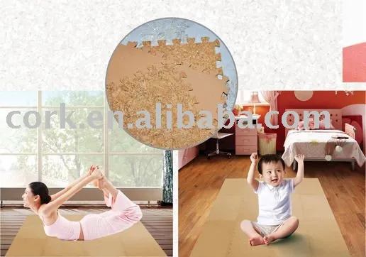 cork flooring mat for children