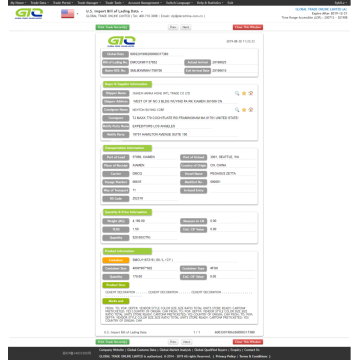 Importadores de cimento dos EUA que compram dados