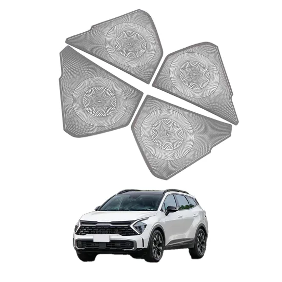 OEM Car Stainless Steel Decorative Parts for Kia Sportage Door Speaker Cover