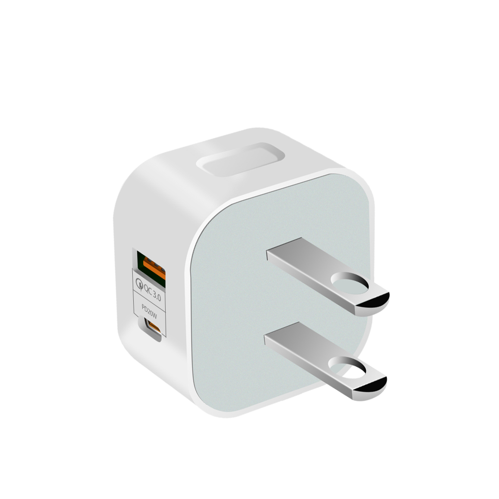 الاتحاد الأوروبي UK US Plug 20W Type-C Wall Charger