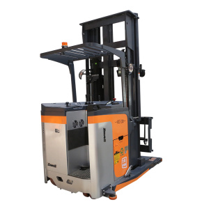 Electric Very Narrow Aisle Electric Forklift High Efficiency