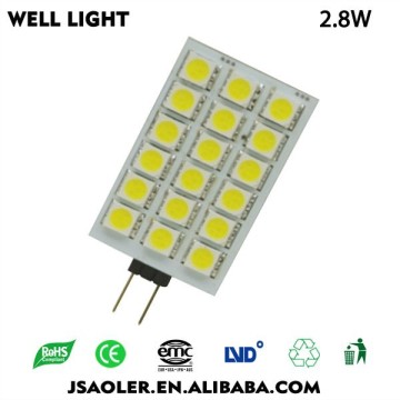 2.8W 5050 G4-F18D indoor lighting led tail lights spot lights cabinet light