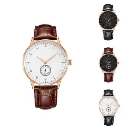 Gentlemen 's Fine Stainless Steel Waterproof Watches